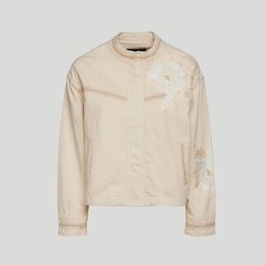 NWT Twinset My Twin Ivory Cream Embroidered Jacket Size Medium